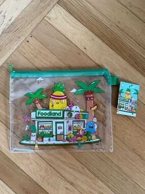 Foodland Hawaii x Jasper Wong Clear Pouch
